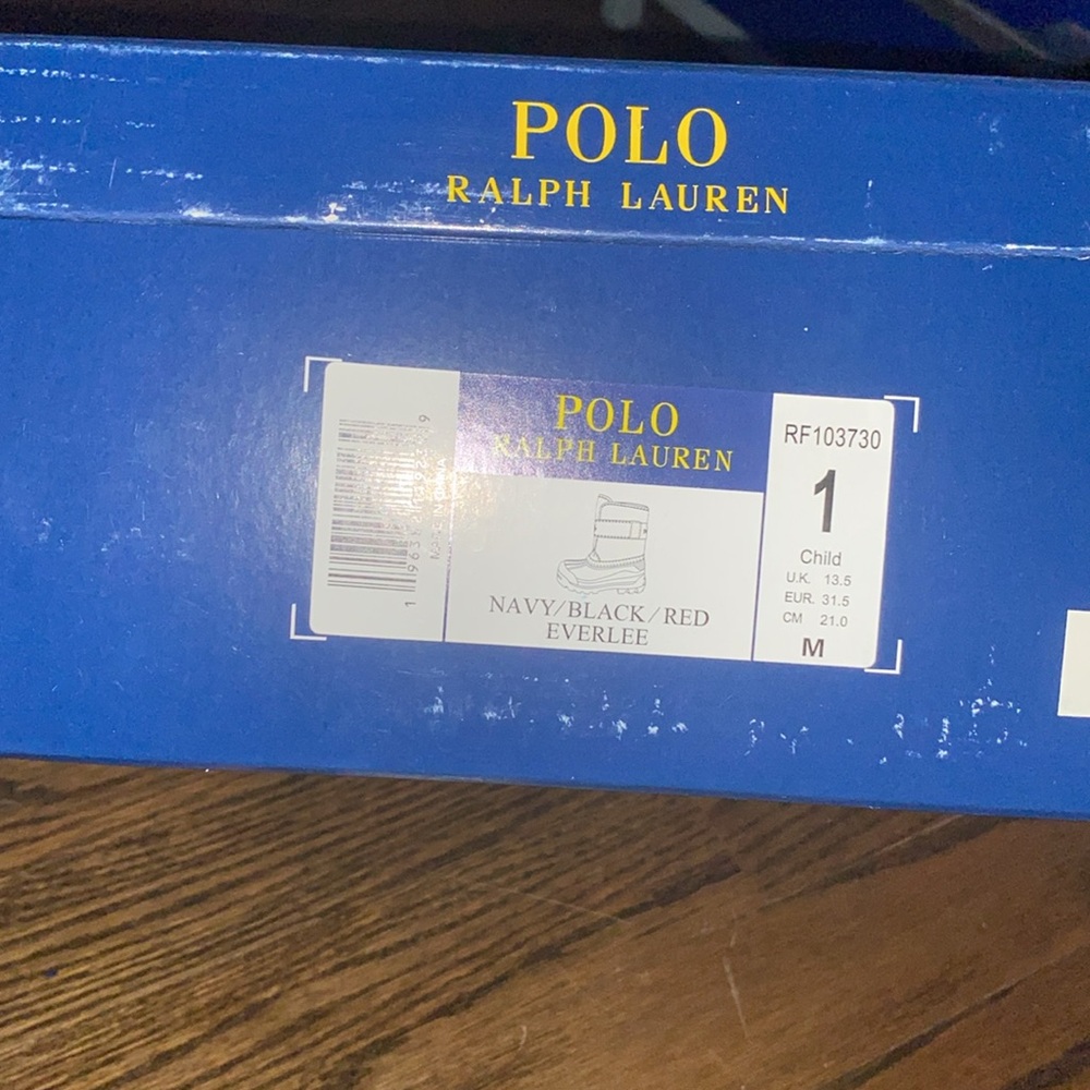 Brand new Ralph Lauren boots size kids 1 - Picture 4 of 4